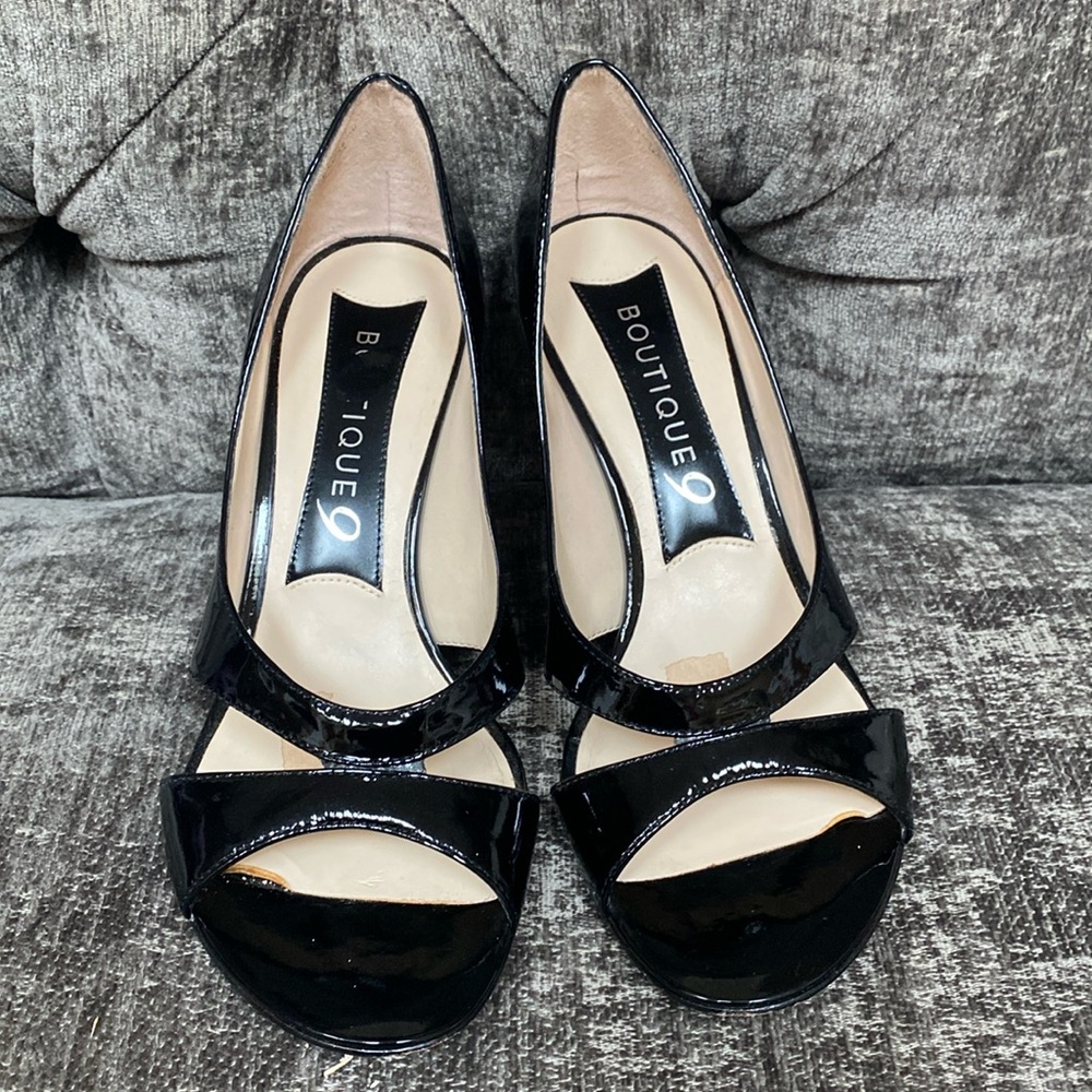 Boutique 9 Genuine Patent Leather Heels
